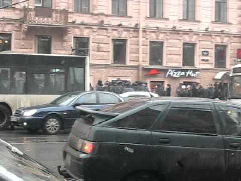 Петербург 10 марта 2012 года: Беспредельная жестокость власти