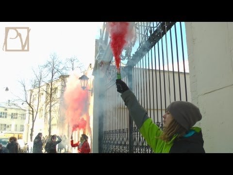 Мосшелк: Акция против выселения из общежития