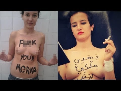 FEMEN: Топлес — джихад возле мечети